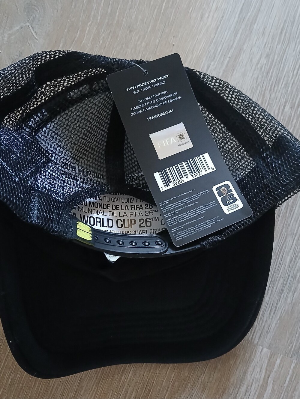 FIFA World Cup Official Licensed 2026 Trophy Hat Snapback Cap Soccer Fandom New - Picture 7 of 14